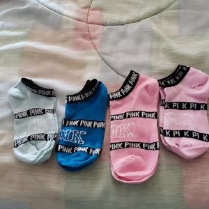 4 pairs vs pink socks NWOT/ THESE ARE NO LONGER AVAILABLE